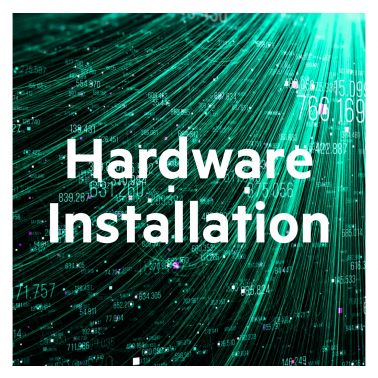 HPE U6E81E installation service