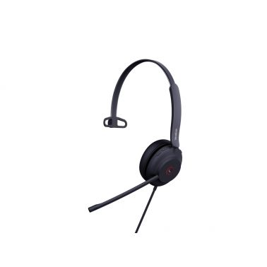 Yealink UH37-MONO-TEAMS headphones/headset Wired Head-band Office/Call center Black