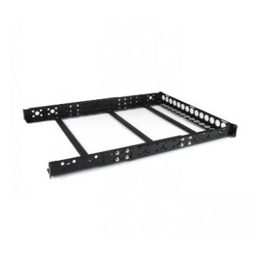 StarTech.com 1U Fixed 19" Adjustable Depth Universal Server Rack Rails