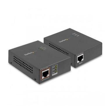 StarTech.com 1-Port 60W PoE Injector + PoE Splitter Kit