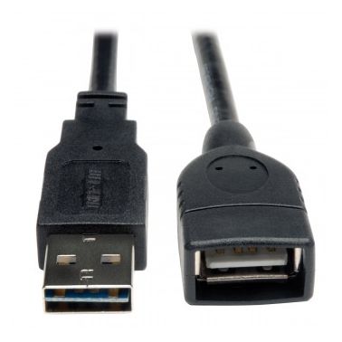 Tripp Lite Universal Reversible USB 2.0 Hi-Speed Extension Cable (Reversible A to A M/F), 1.83 m