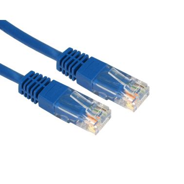 TARGET RJ45 (M) to RJ45 (M) CAT5e 2m Blue OEM Moulded Boot Copper UTP Network Cable