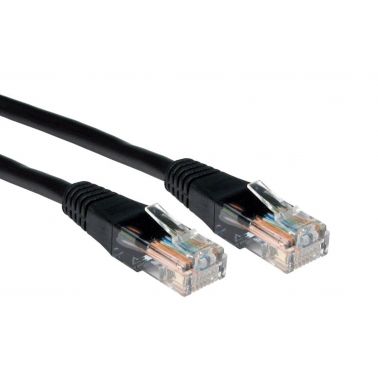 Target RJ45 (M) to RJ45 (M) CAT5e 3m Black OEM Moulded Boot Copper UTP Network Cable