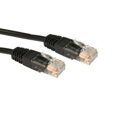 TARGET RJ45 (M) to RJ45 (M) CAT5e 5m Black OEM Moulded Boot Copper UTP Network Cable