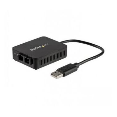 StarTech.com USB 2.0 to Fiber Optic Converter - 100BaseFX SC