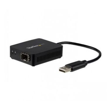 StarTech.com USB 2.0 to Fiber Optic Converter - Open SFP