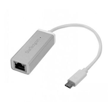 StarTech.com USB-C to Gigabit Network Adapter - Silver