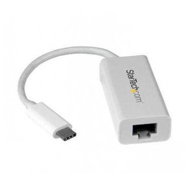 StarTech.com USB-C to Gigabit Network Adapter - White