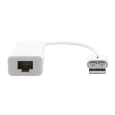 ProXtend USB-A 2.0 to Ethernet Adapter White