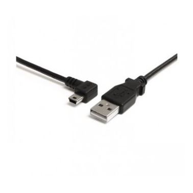 StarTech.com 3 ft Mini USB Cable - A to Left Angle Mini B