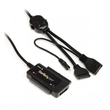 StarTech.com USB 2.0 to SATA/IDE Combo Adapter for 2.5/3.5" SSD/HDD