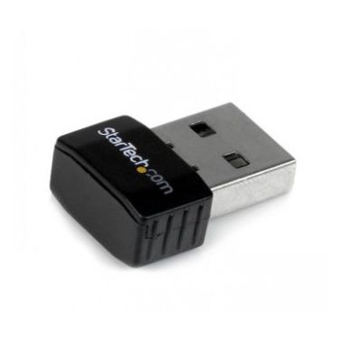 StarTech.com USB 2.0 300 Mbps Mini Wireless-N Network Adapter - 802.11n 2T2R WiFi Adapter