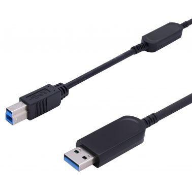 ProXtend USB3ABAOC-15 USB cable 15 m USB 3.2 Gen 1 (3.1 Gen 1) USB A USB B Black