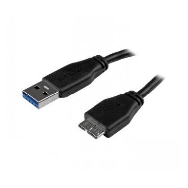 StarTech.com Slim Micro USB 3.0 Cable - M/M - 15cm (6in)