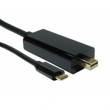 Cables Direct USB C to MDP 4K @ 60HZ 5 m USB Type-C Mini DisplayPort Black