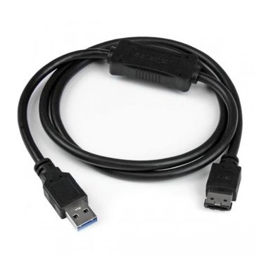 StarTech.com USB 3.0 to eSATA HDD / SSD / ODD Adapter Cable - 3ft eSATA Hard Drive to USB 3.0 Adapter Cable - SATA 6 Gbps