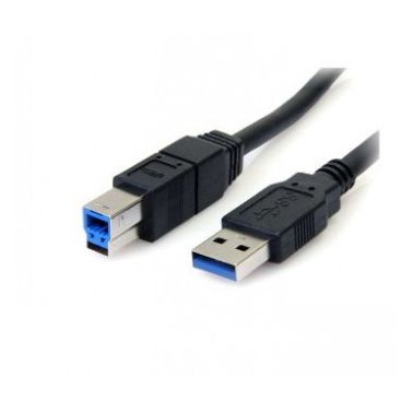 StarTech.com 3 ft Black SuperSpeed USB 3.0 Cable A to B - M/M