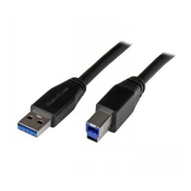 StarTech.com Active USB 3.0 USB-A to USB-B Cable - M/M - 5m (15ft)