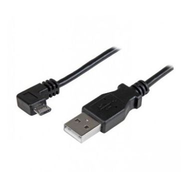 StarTech.com Micro-USB Charge-and-Sync Cable M/M - Right-Angle Micro-USB - 24 AWG - 0.5 m