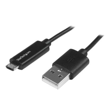 StarTech.com Micro-USB Cable with LED Charging Light - M/M - 1m (3ft)