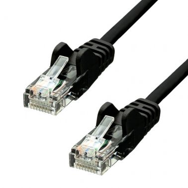 ProXtend CAT5e U/UTP CCA PVC Black 1.5M