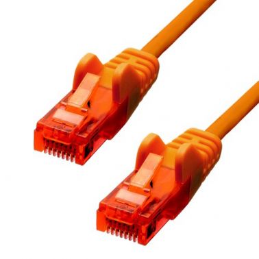 ProXtend CAT6 U/UTP CCA PVC Ethernet Cable Orange 50CM