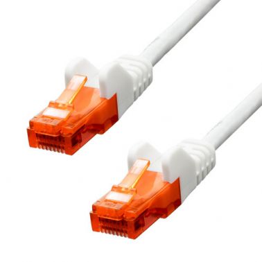 ProXtend CAT6 U/UTP CCA PVC Ethernet Cable White 10M