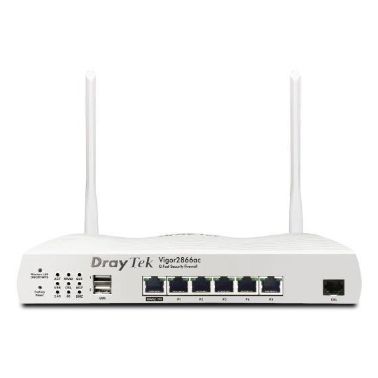 Draytek Vigor 2866ac VDSL/G.FAST and Ethernet Router with AC1300 Wi-Fi