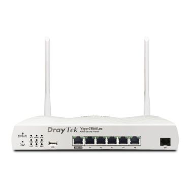 Draytek Vigor 2866Lac wireless router Gigabit Ethernet Dual-band (2.4 GHz / 5 GHz) 3G 4G White