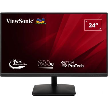 Viewsonic VA2408-MHDB computer monitor 61 cm (24") 1920 x 1080 pixels Full HD LED Black