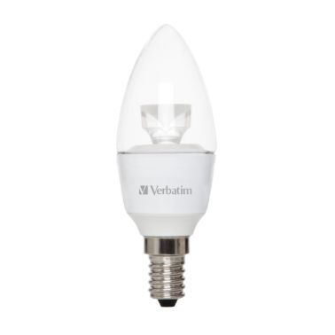 Verbatim Home 4.5w Clear Candle E14 2700k 250Lm