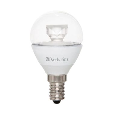 Verbatim Home 5w Clear Mini Globe E14 2700k 350Lm