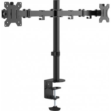 Vision VFM-DPD2B monitor mount / stand 68.6 cm (27") Black Desk