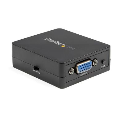 StarTech.com VGA to RCA and S-Video Converter - USB Power