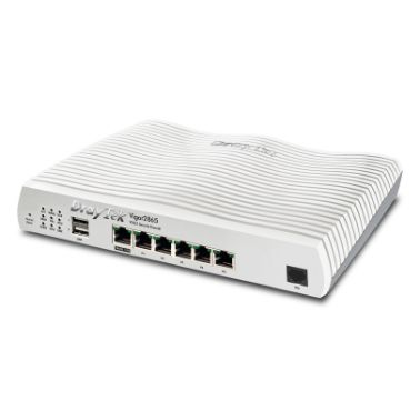 Draytek Vigor2865ax wireless router Gigabit Ethernet Dual-band (2.4 GHz / 5 GHz) White