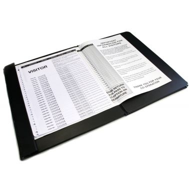 Digital ID Visitor Temporary Signing-in Pad, GDPR Compliant, One Write 200 Passes