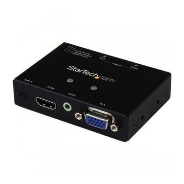 StarTech.com 2x1 VGA + HDMI to VGA Converter Switch w/ Priority Switching �� 1080p