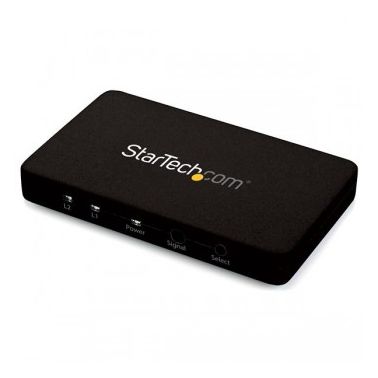 StarTech.com 2-Port HDMI automatic video switch w/ aluminum housing and MHL support �� 4K 30Hz