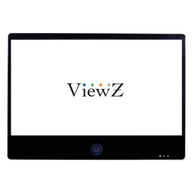 ViewZ VZ-PVM-Z3B3 27" Full HD Widescreen LED Backlit Monitor with Built-In 1.3MP Camera (Black)