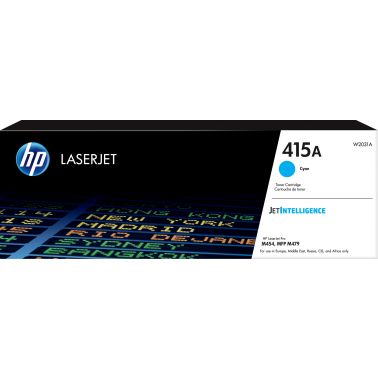 HP W2031A/415A Toner cartridge cyan, 2.1K pages ISO/IEC 19798 for HP E 45028/M 454