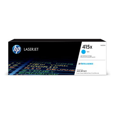 HP W2031X/415X Toner cartridge cyan, 6K pages ISO/IEC 19798 for HP E 45028/M 454