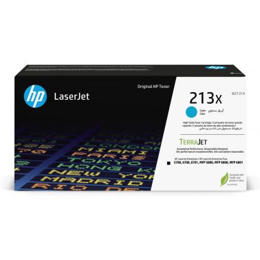 HP W2131X/213X Toner cartridge cyan high-capacity, 6K pages ISO/IEC 19798 for HP CLJ 5800/6700/6701/6800