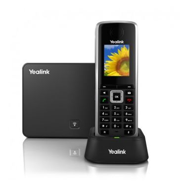 Yealink W52P IP phone Black Wireless handset LCD