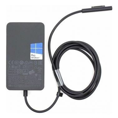 Microsoft Surface 65W Power Supply Laptop, Tablet Black AC Indoor