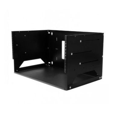 StarTech.com Wall-Mount Server Rack with Built-in Shelf - Solid Steel - 4U