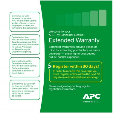 APC Service Pack 3 Year Extended Warranty