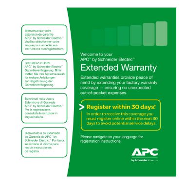 APC Service Pack 3 Year Extended Warranty