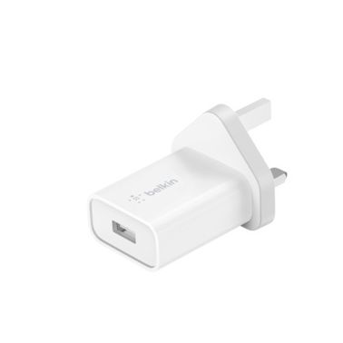 Belkin WCA001MYWH mobile device charger White Indoor