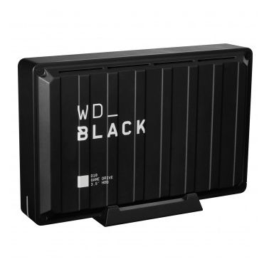 Western Digital D10 external hard drive 8000 GB Black,White