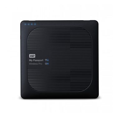 Western Digital My Passport Wireless Pro external hard drive 2000 GB Wi-Fi Black